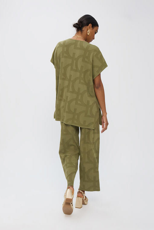 CALÇA LOLA CASADMNT TRICOT JACQUARD LC - Carla Valente