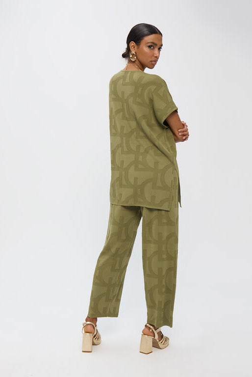 CALÇA LOLA CASADMNT TRICOT JACQUARD LC - Carla Valente