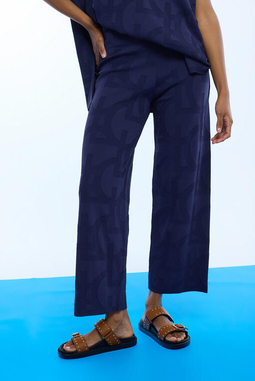 CALÇA LOLA CASADMNT TRICOT JACQUARD LC - Carla Valente