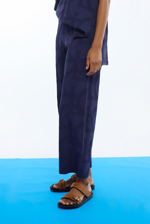 CALÇA LOLA CASADMNT TRICOT JACQUARD LC - Carla Valente