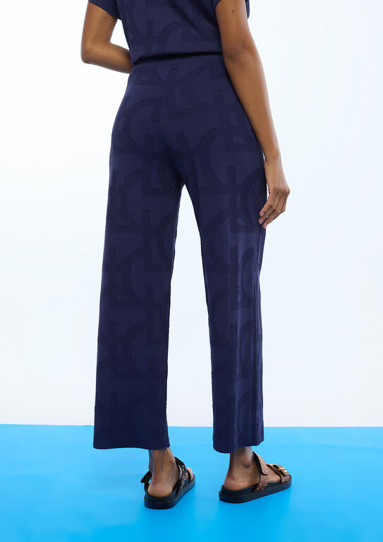 CALÇA LOLA CASADMNT TRICOT JACQUARD LC - Carla Valente