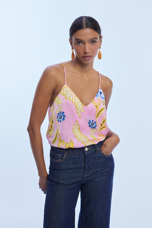 TOP LOLA CASADMNT RENDA ACETINADO - Carla Valente