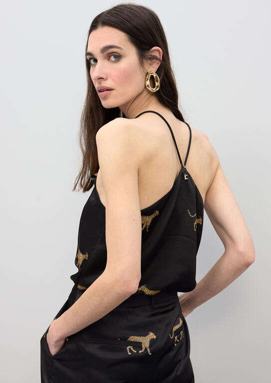 TOP LOLA CASADMNT RENDA ACETINADO - Carla Valente