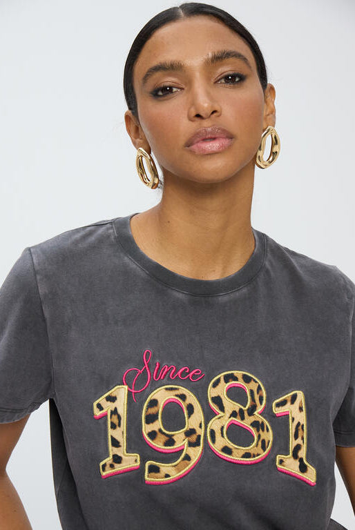 T-SHIRT LOLA CASADMNT 1981 LEOPARDO - Carla Valente