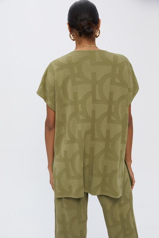 T-SHIRT LOLA CASADMNT TRICOT JACQUARD LC - Carla Valente