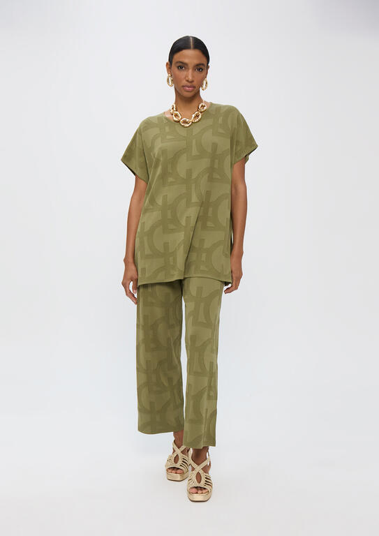 T-SHIRT LOLA CASADMNT TRICOT JACQUARD LC - Carla Valente