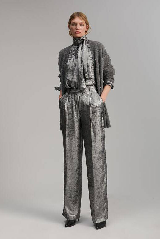 CARDIGAN MAITE LONGO C/BRILHANTES - Carla Valente