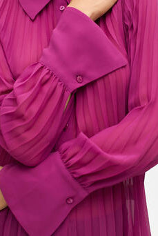 CAMISA MAITE PLISSADA - Carla Valente