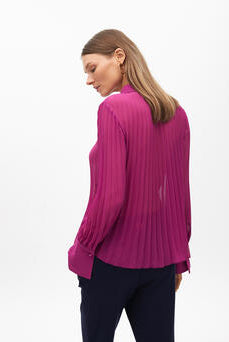 CAMISA MAITE PLISSADA - Carla Valente