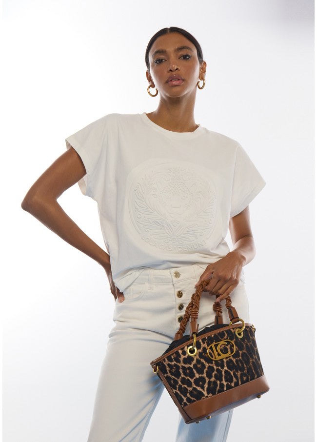 CARTEIRA DA LOLA CASADEMUNT MINI LEOPARDO - Carla Valente
