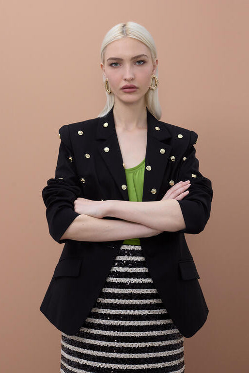 BLAZER MAITE SALPICADO TACHAS - Carla Valente