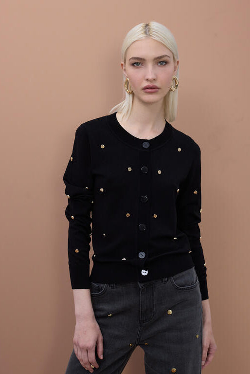 CARDIGAN MAITE COM TACHAS IRREGULARES - Carla Valente