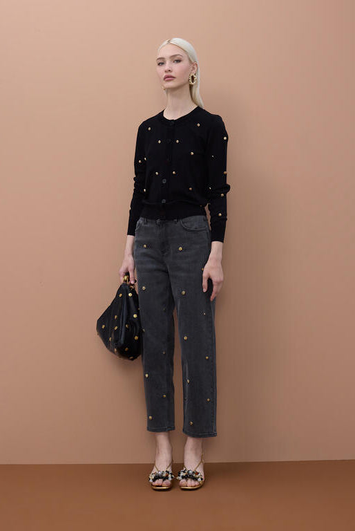 CARDIGAN MAITE COM TACHAS IRREGULARES - Carla Valente