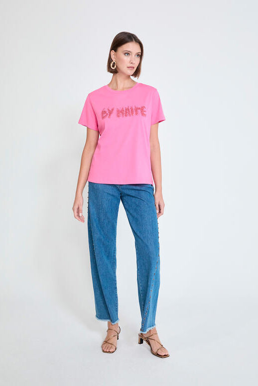 T-SHIRT MAITE BY MAITE COM STRASS - Carla Valente