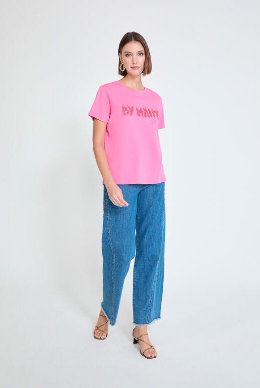 T-SHIRT MAITE BY MAITE COM STRASS - Carla Valente