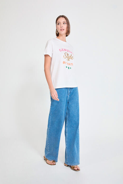 T-SHIRT MAITE GENUINE STYLE MULTICOLOR - Carla Valente