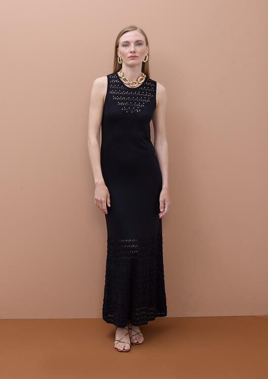 VESTIDO MAITE DECOTE RECORTADO - Carla Valente