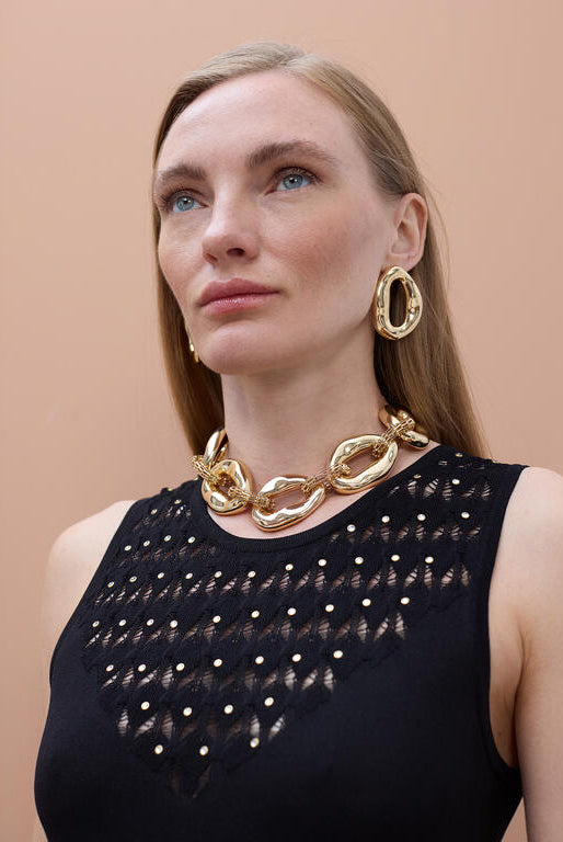 VESTIDO MAITE DECOTE RECORTADO - Carla Valente