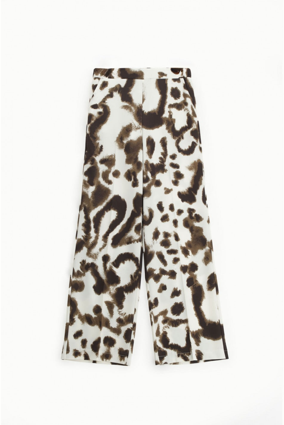CALÇA IMPERIAL PALAZZO ANIMAL PRINT - Carla Valente