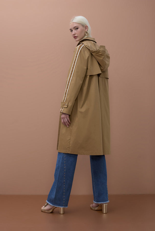 TRENCH COAT MAITE OVERSIZECOM FITAS PERSONALIZADAS - Carla Valente