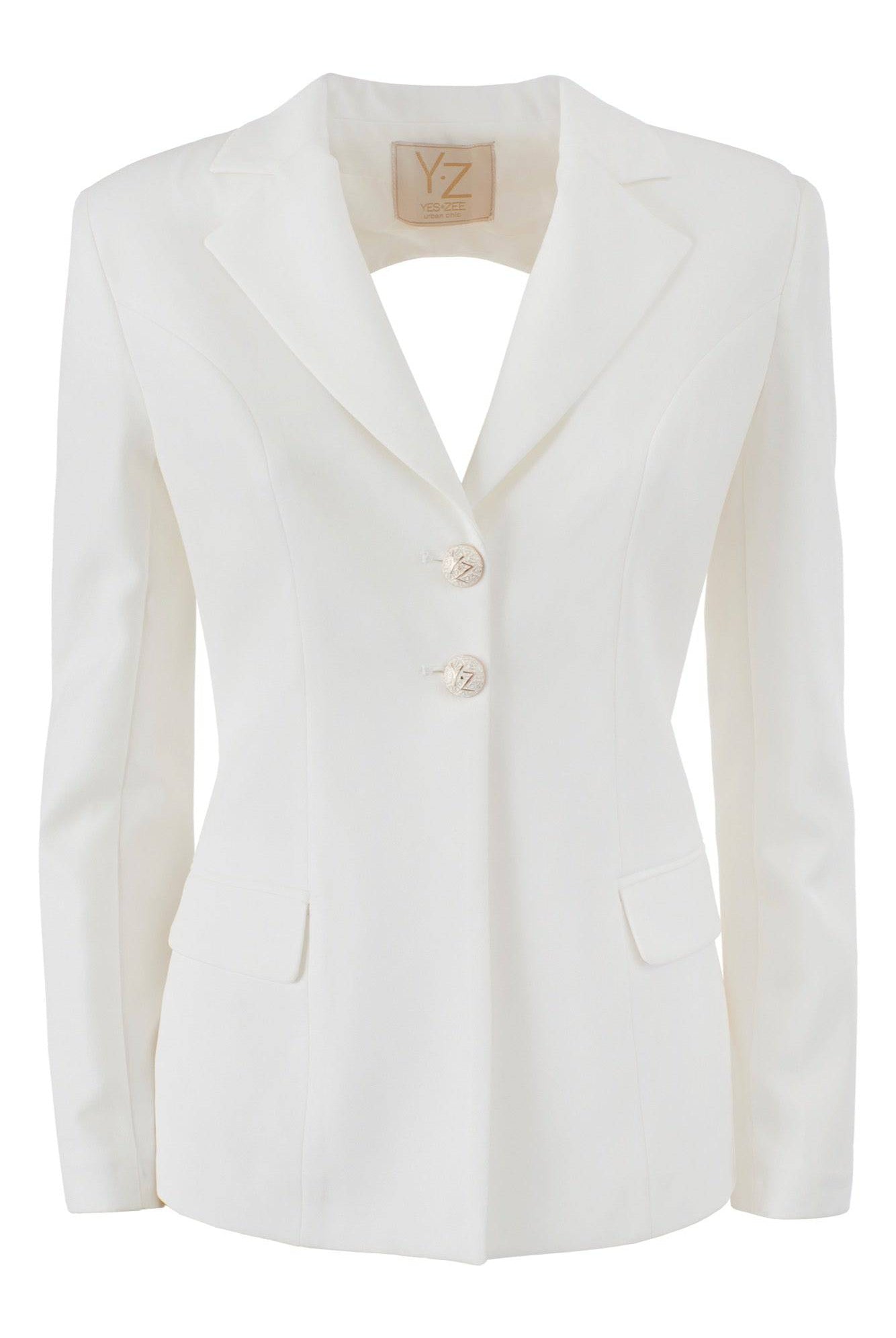 BLAZER YES ZEE TECIDO TÉCNICO ABERTUTA S - Carla Valente