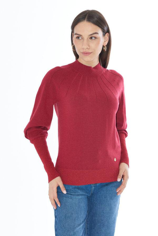 CAMISOLA YES ZEE GOLA ALTA MANGA BUFANTS - Carla Valente
