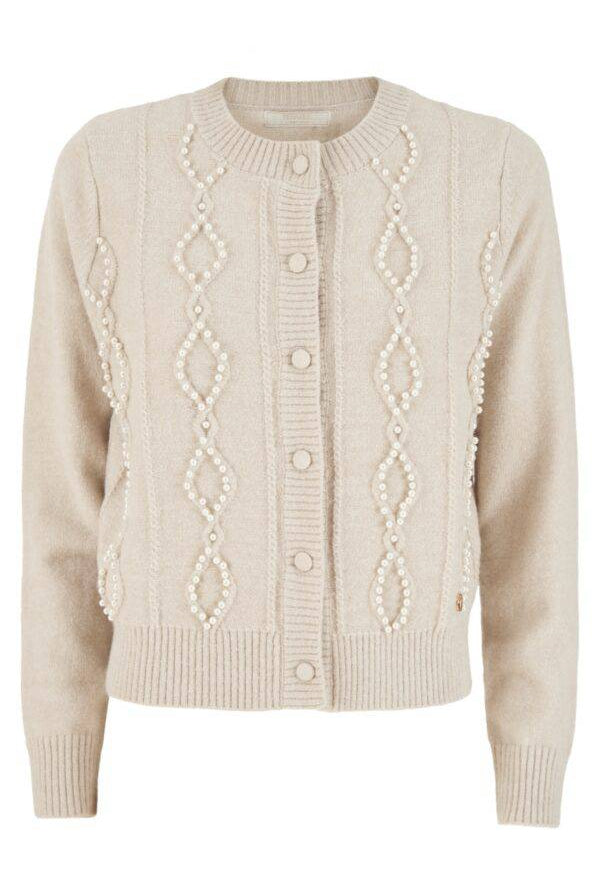 CARDIGAN YES ZEE C/ PÉROLAS - Carla Valente