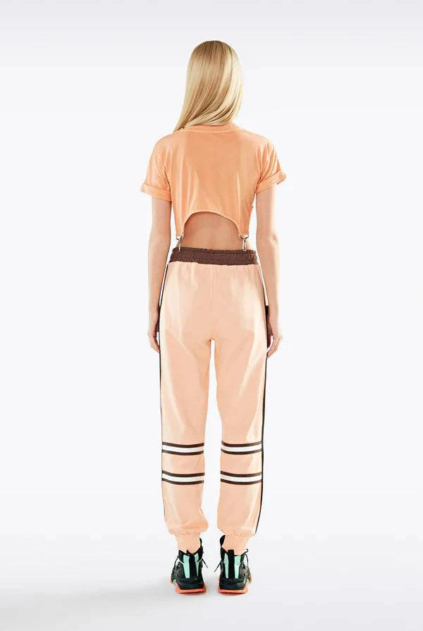 T-SHIRT VDR CROP C/FVLS - Carla Valente