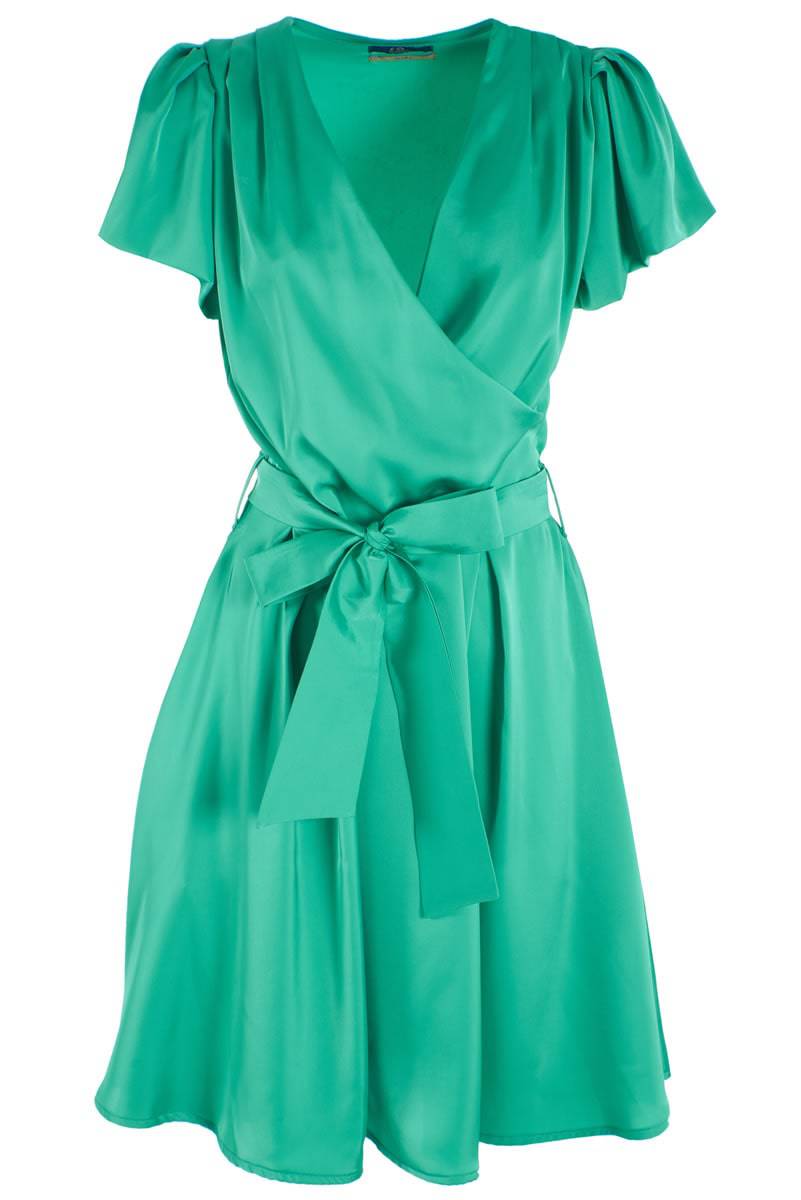 VESTIDO YES ZEE DEC CRUZADO, CINTO - Carla Valente