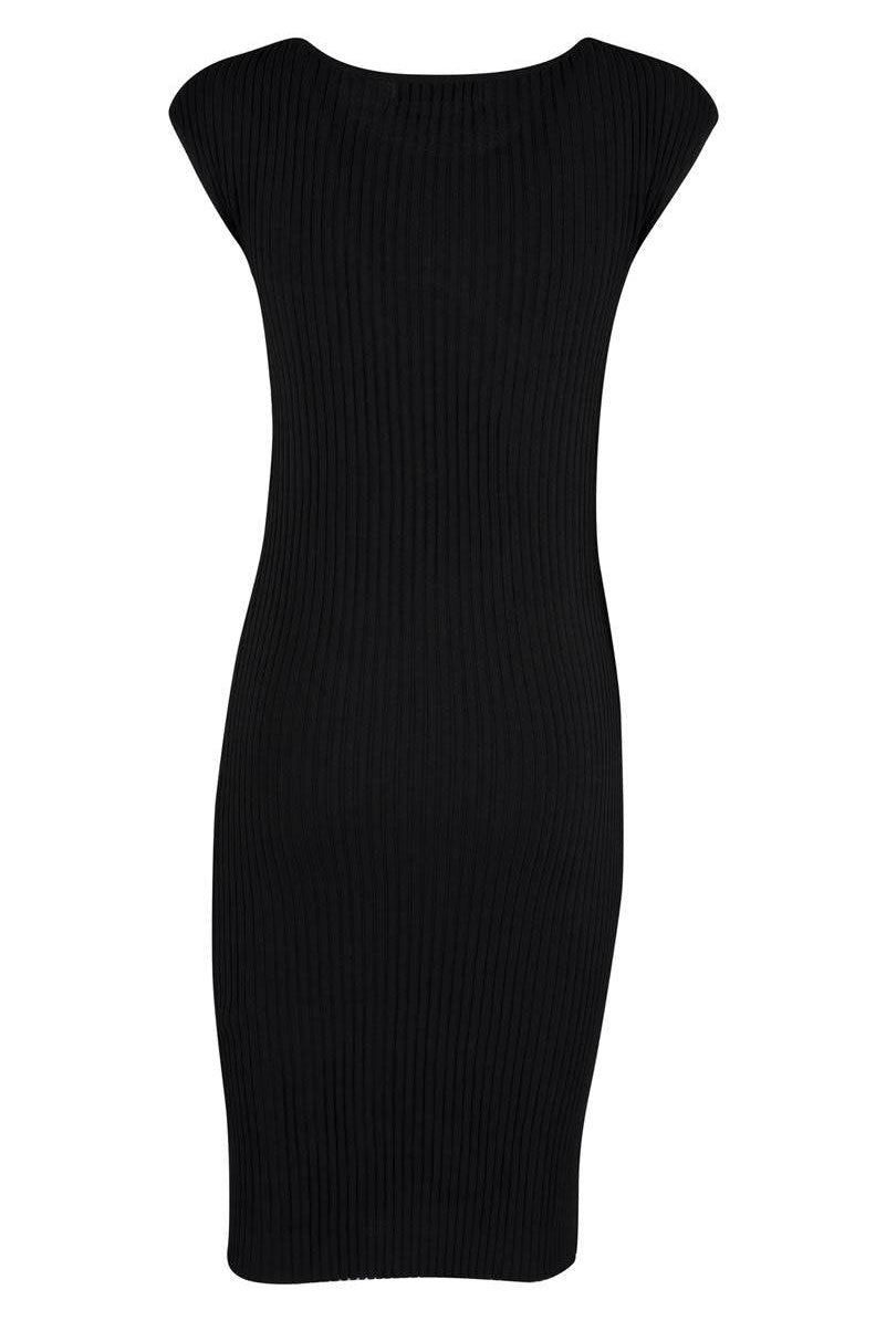 VESTIDO YES ZEE LONGO MALHA CANELADA - Carla Valente