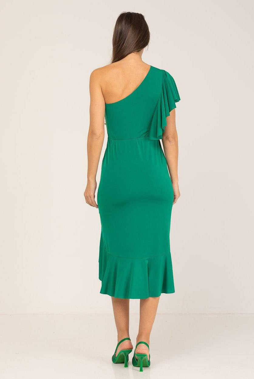 VESTIDO ALBNS ASSIMÉTRICO - Carla Valente