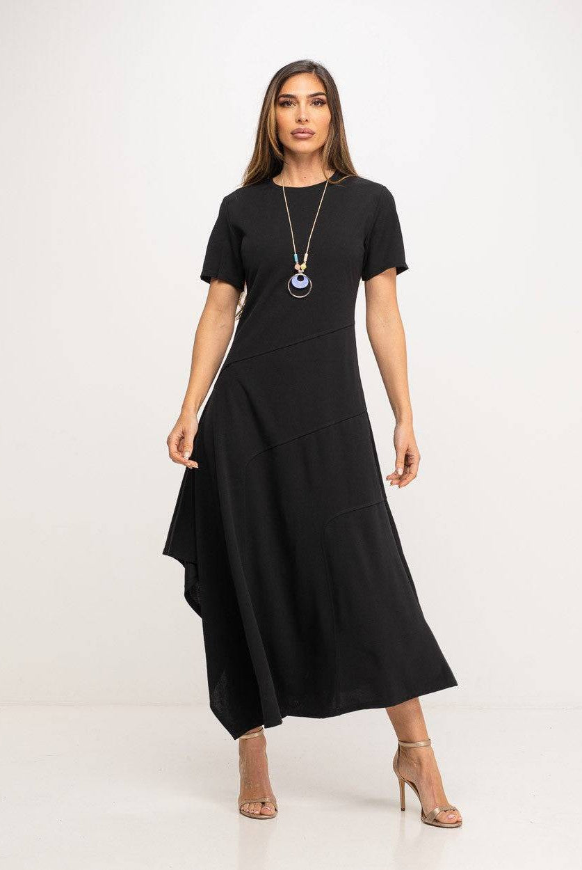 VESTIDO ALBNS COM COSTURAS SUSPENSAS - Carla Valente