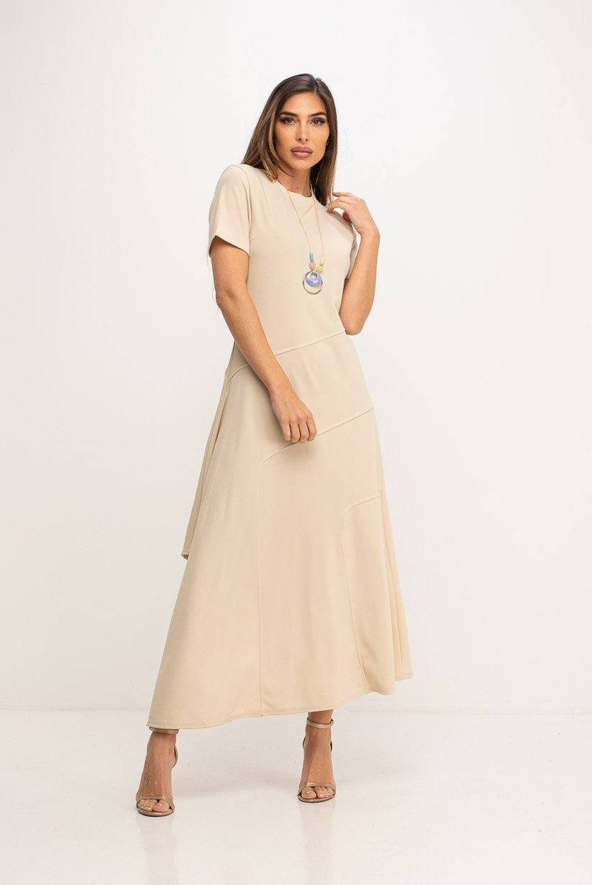 VESTIDO ALBNS COM COSTURAS SUSPENSAS - Carla Valente