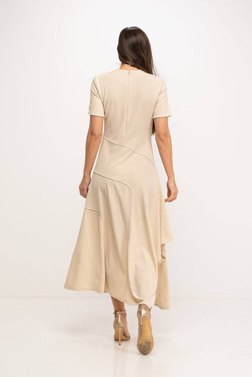 VESTIDO ALBNS COM COSTURAS SUSPENSAS - Carla Valente
