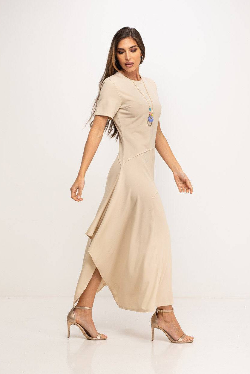 VESTIDO ALBNS COM COSTURAS SUSPENSAS - Carla Valente