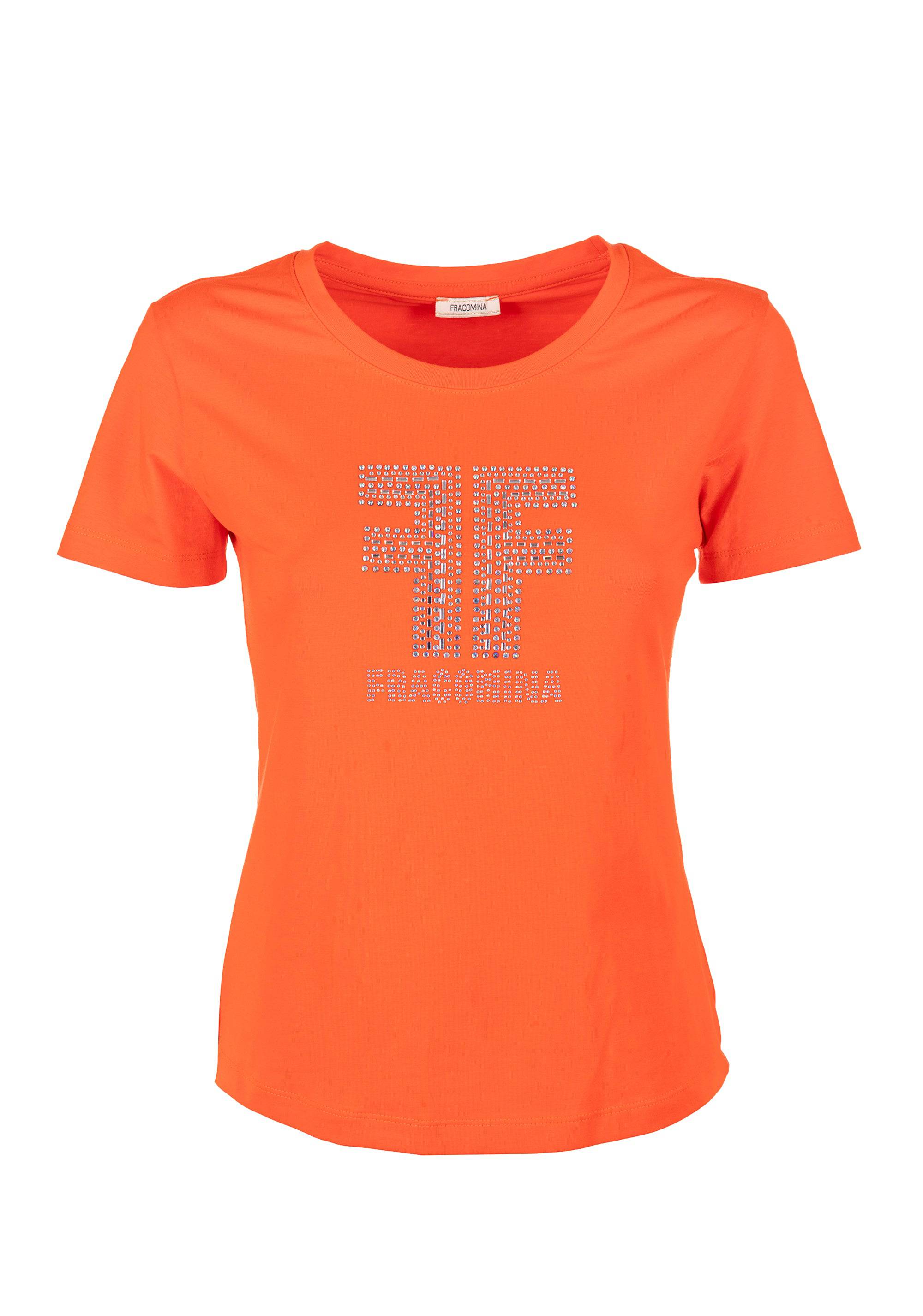 T-SHIRT FRACOMINA MNGRM STRASS - Carla Valente