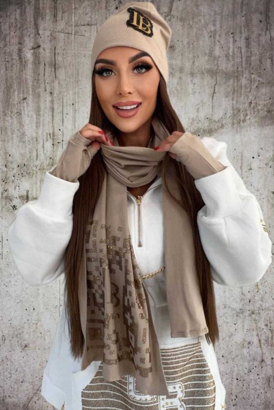 CONJUNTO LOLA BIANKA LUVAS/CACHECOL /GO - Carla Valente