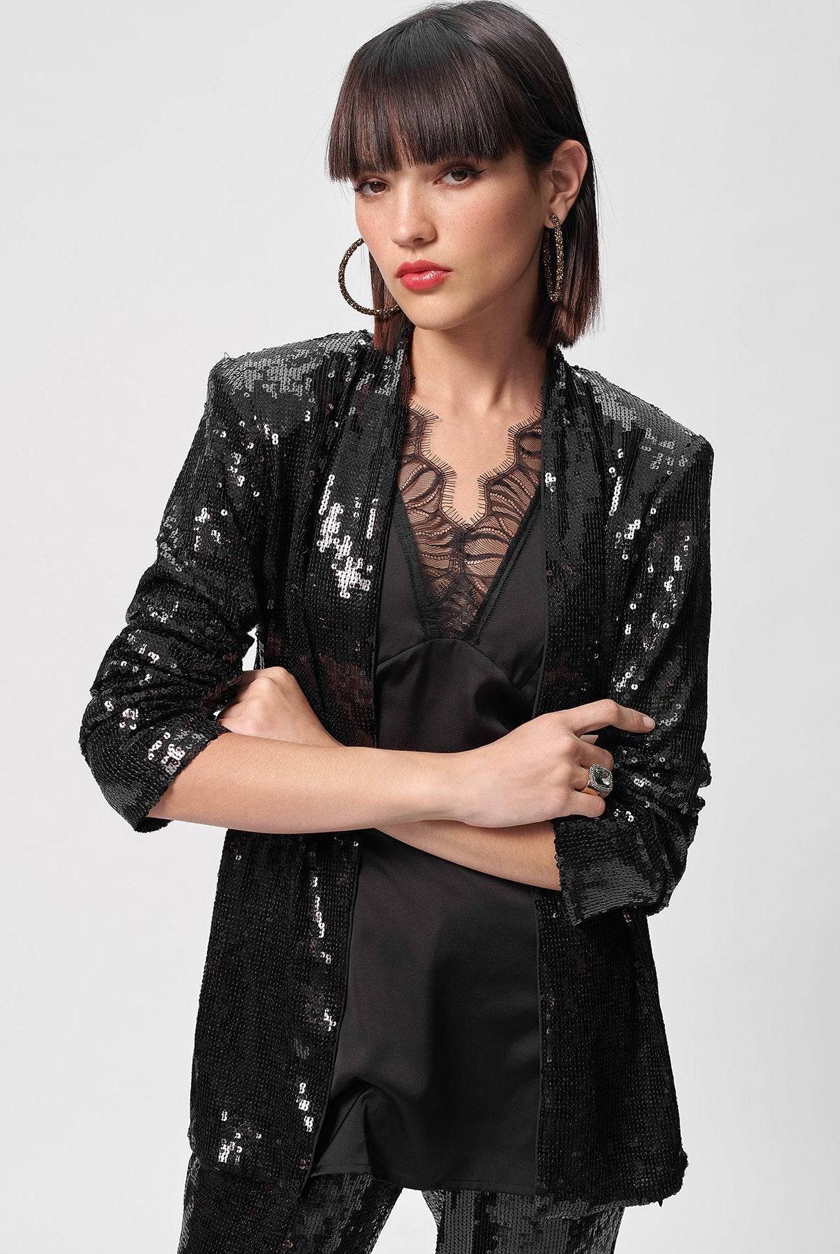 BLAZER LOLA CASDMNT LANTEJOULAS - Carla Valente