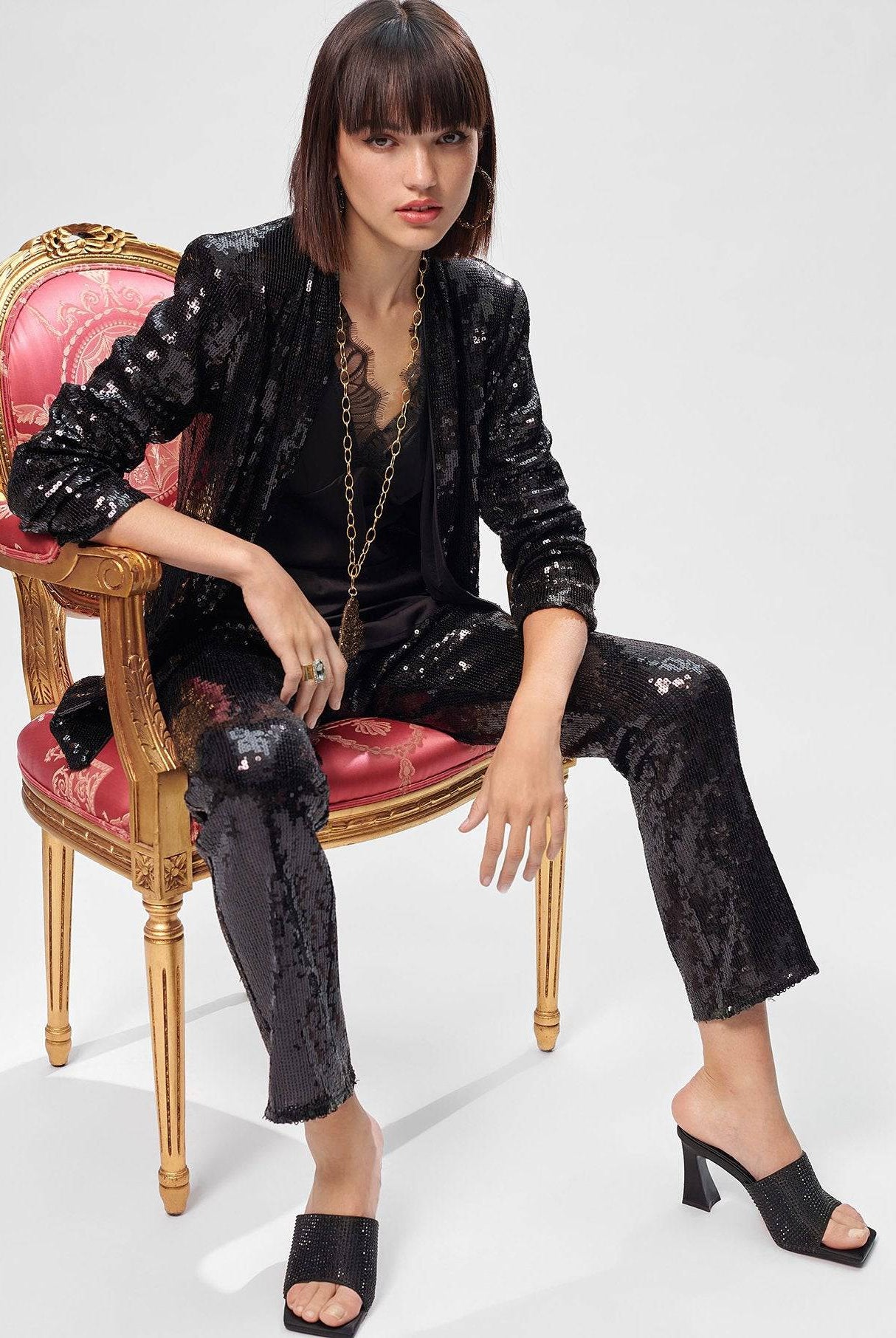 BLAZER LOLA CASDMNT LANTEJOULAS - Carla Valente