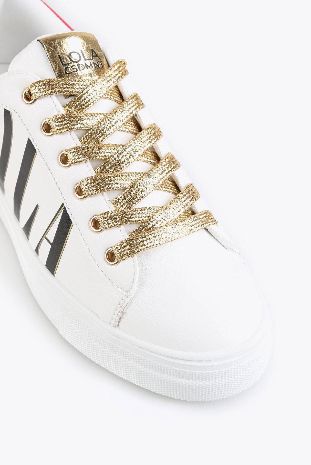 SNEAKER LOLA CASDMNT LOGO LATERAL C/DRD - Carla Valente