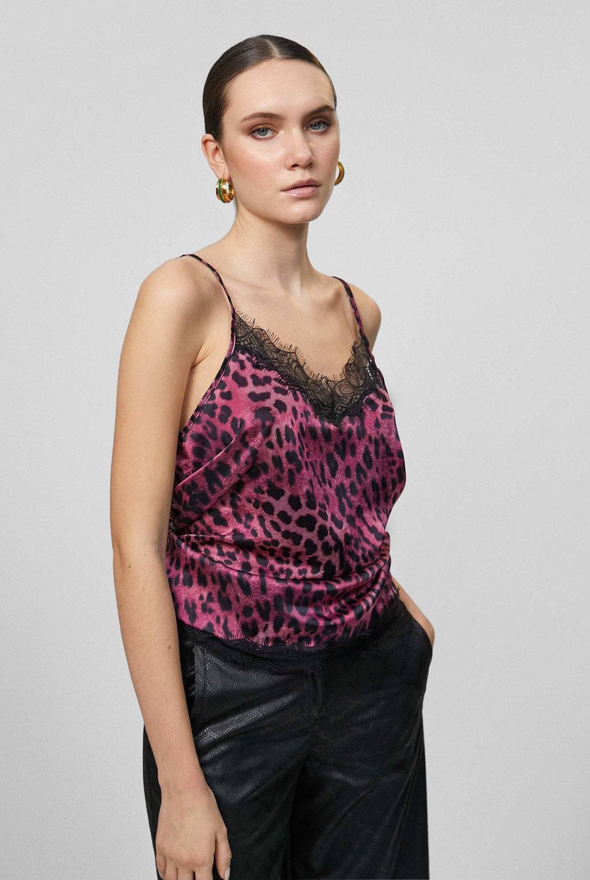 TOP MAITE ALÇAS ANIMAL PRINT - Carla Valente