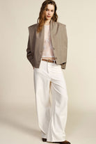 CALÇA DIXIE PALAZZO CINTA SUBIDA WIDE LEG - Carla Valente