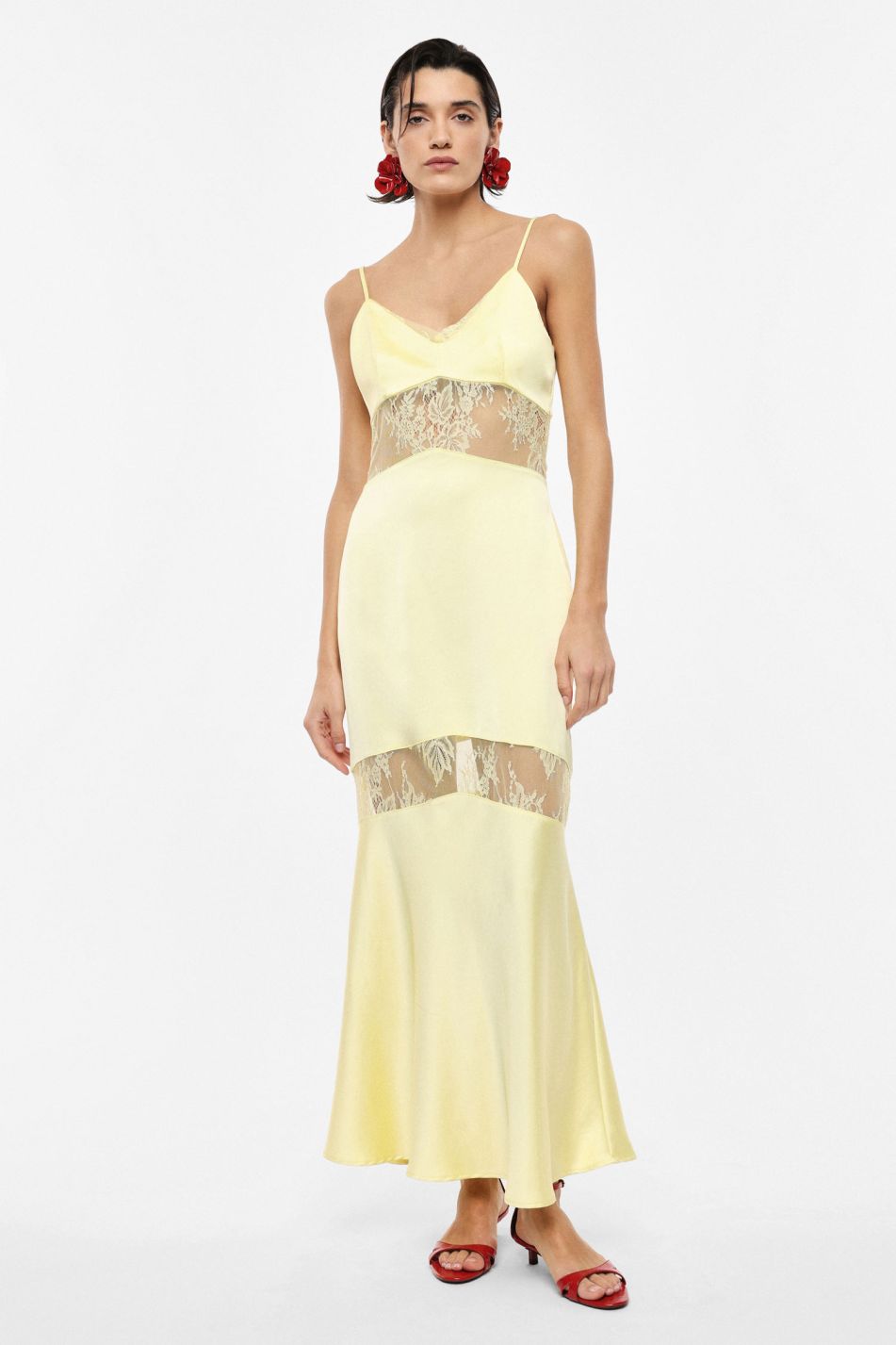 VESTIDO IMPERIAL PAINEL RENDA - Carla Valente