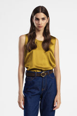 TOP DIXIE COM ACABAMENTO EM DETALHE DE BRILHO - Carla Valente