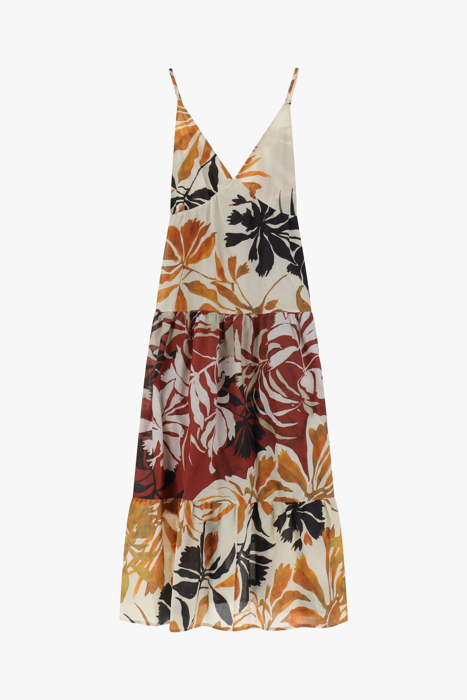 VESTIDO PLEASE FLORAL C/ALÇAS - Carla Valente