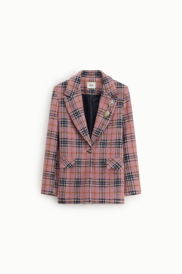 BLAZER DIXIE APLICAÇÕES LAPELA