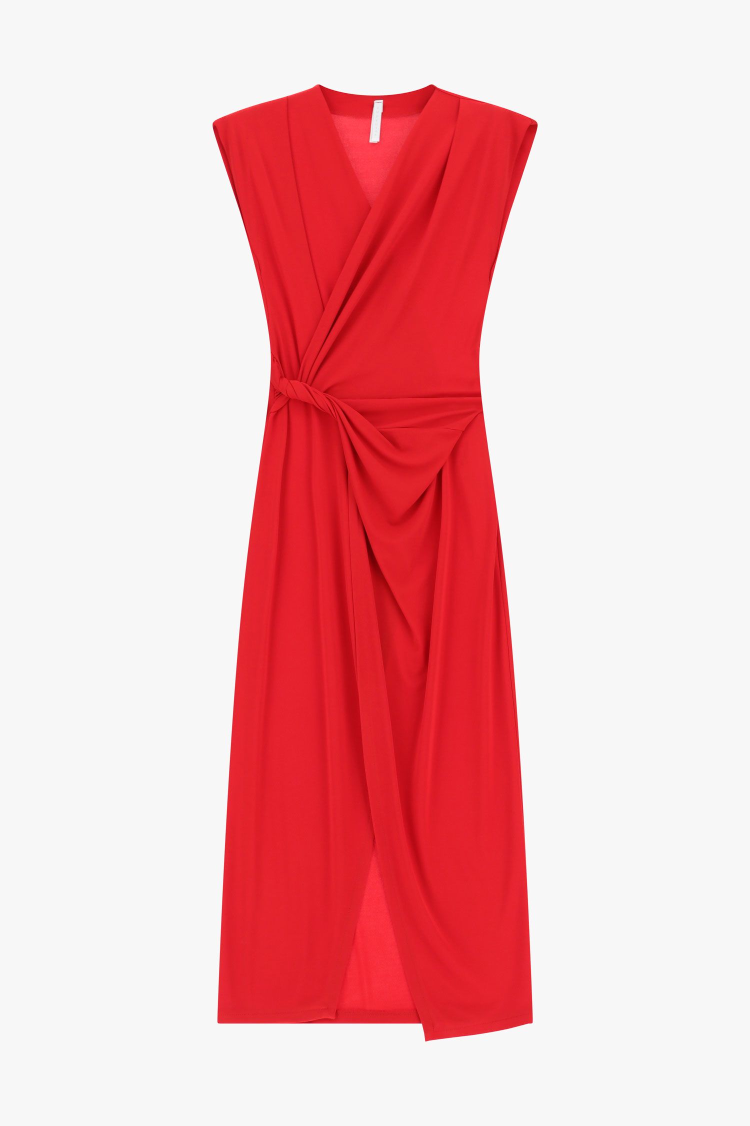 VESTIDO IMPERIAL DRAPEADO DECOTE V - Carla Valente