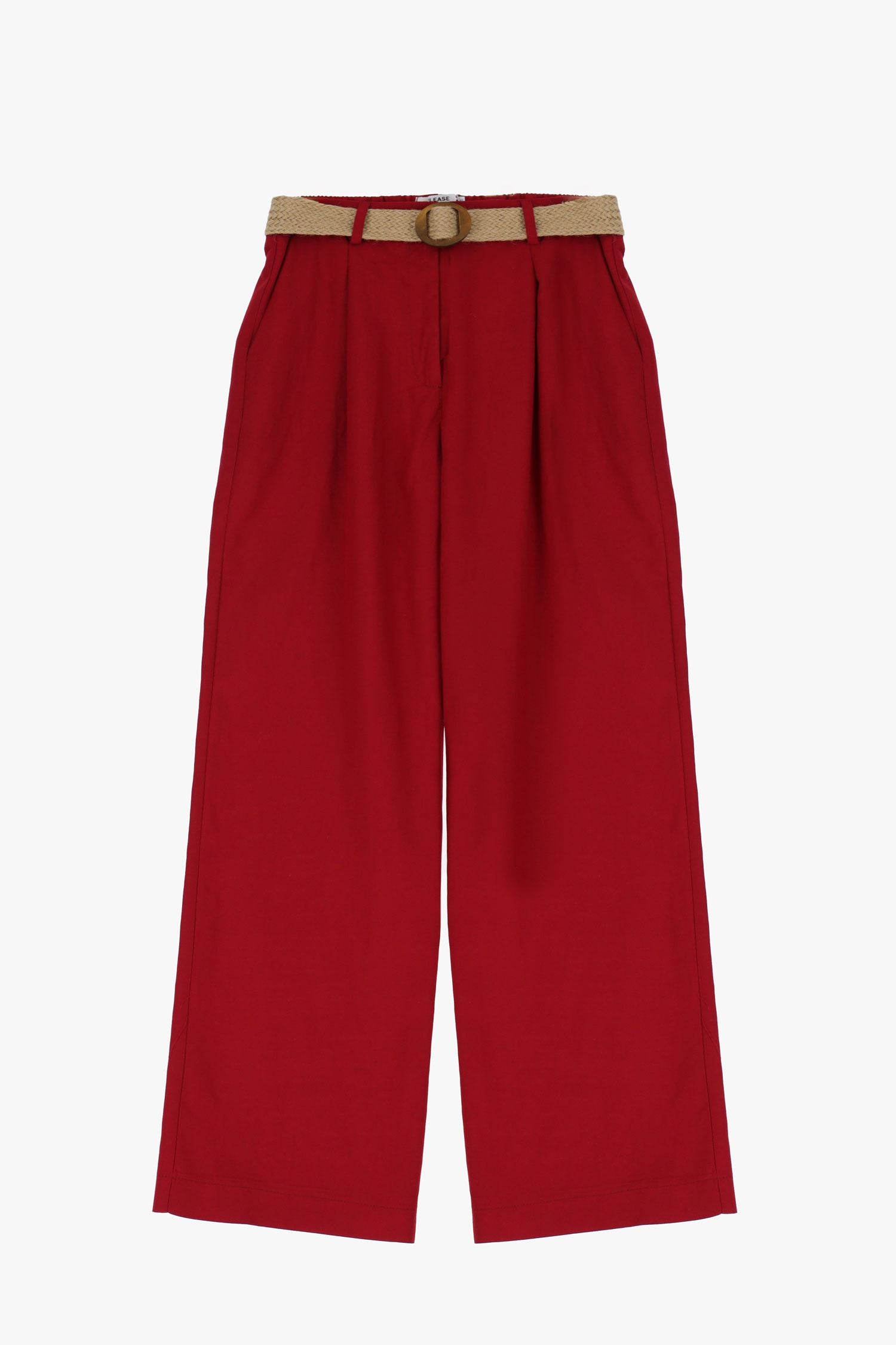 CALÇA PLEASE WIDE LEG C/CINTO - Carla Valente