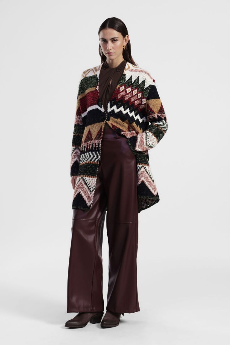 CALÇA DIXIE PALAZZO CINTA SUBIDA - Carla Valente