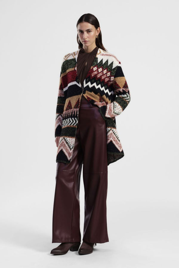 CALÇA DIXIE PALAZZO CINTA SUBIDA - Carla Valente